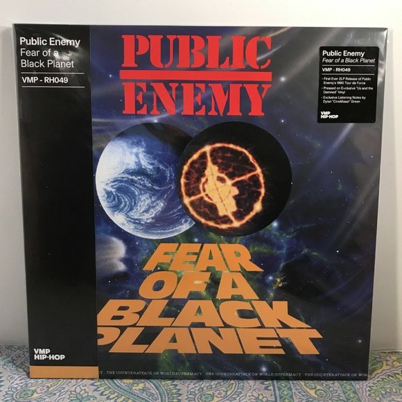 Public Enemy Fear Of A Black Planet 2-LP ~ Exclusive Colored Vinyl ~ Brand New! - Picture 2 of 3